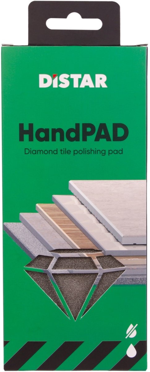 Diamanten Slijpblok DISTAR Hand PAD 3# - korrel 400 – Precisie voor Perfecte Afwerking
