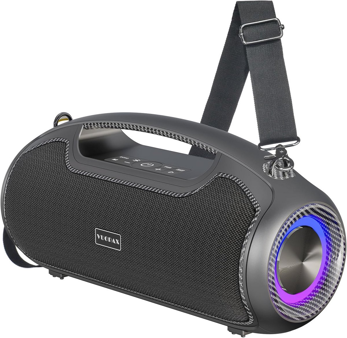 Draadloze Bluetooth-luidsprekers met krachtige geluid en diepe bas voor buitenfeesten