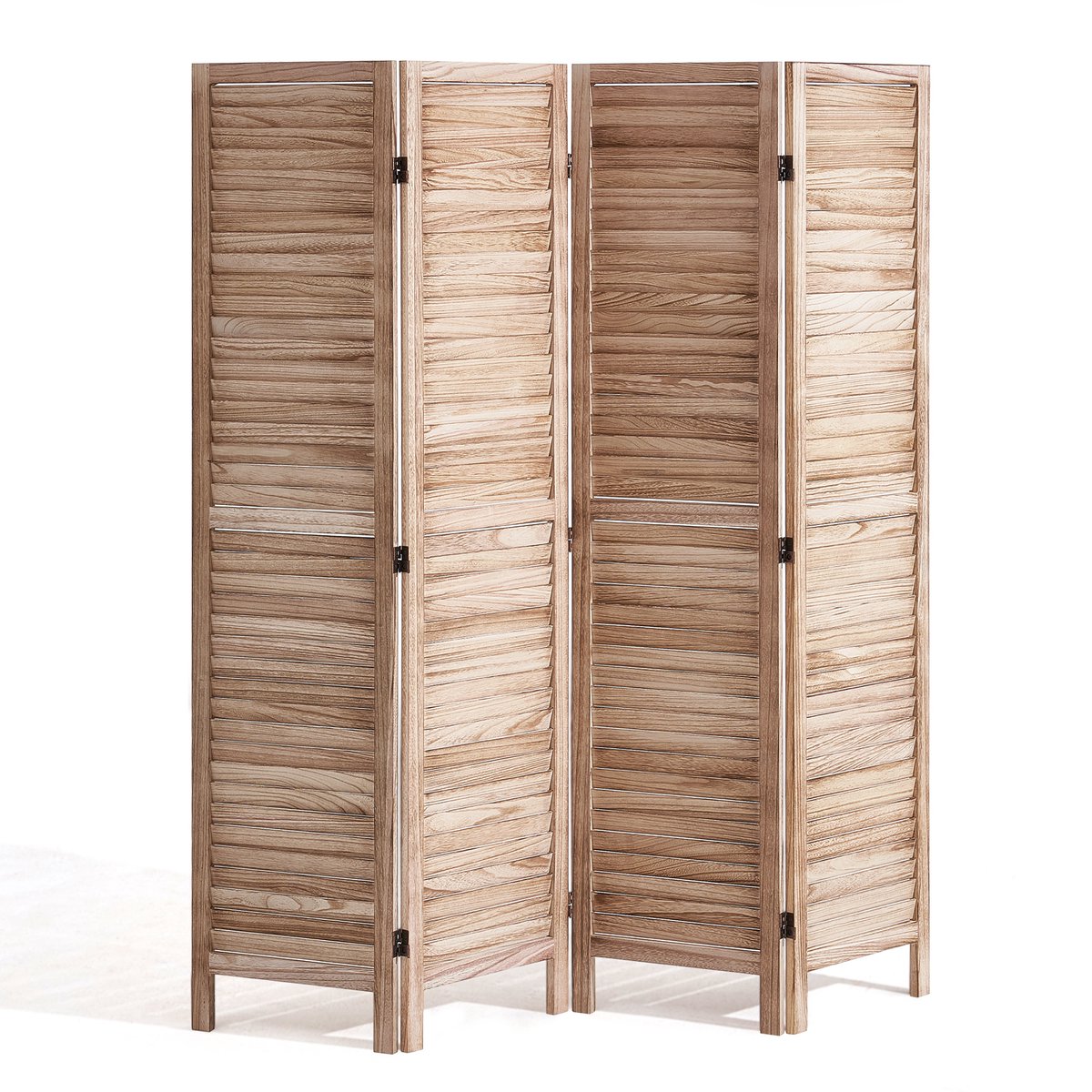 Vevor Scheidingswand Scheidingsscherm Hout 4-delig Opvouwbaar 170cm Ruimtescheiding