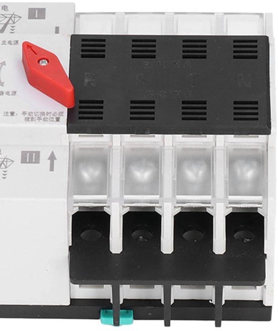 Automatische Schakelaar AC 400V 4P 100A ATS PC Tuimelschakelaar Dubbele