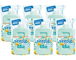 Seepje Wasmiddel Universeel Verfrissende Jasmijn Navulling - 6 x 945 ml - Voordeelverpakking
