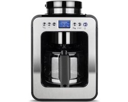 SNJY® Koffiemachine met Bonen – Volautomatische Koffiemachine – Espressomachine – 600 W – Zwart