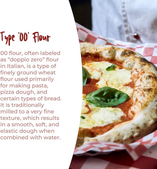 Caputo Tipo 00 Pizzamel 10x1kg - Fijne Tarwebloem voor Perfecte Pizza — afbeelding 4