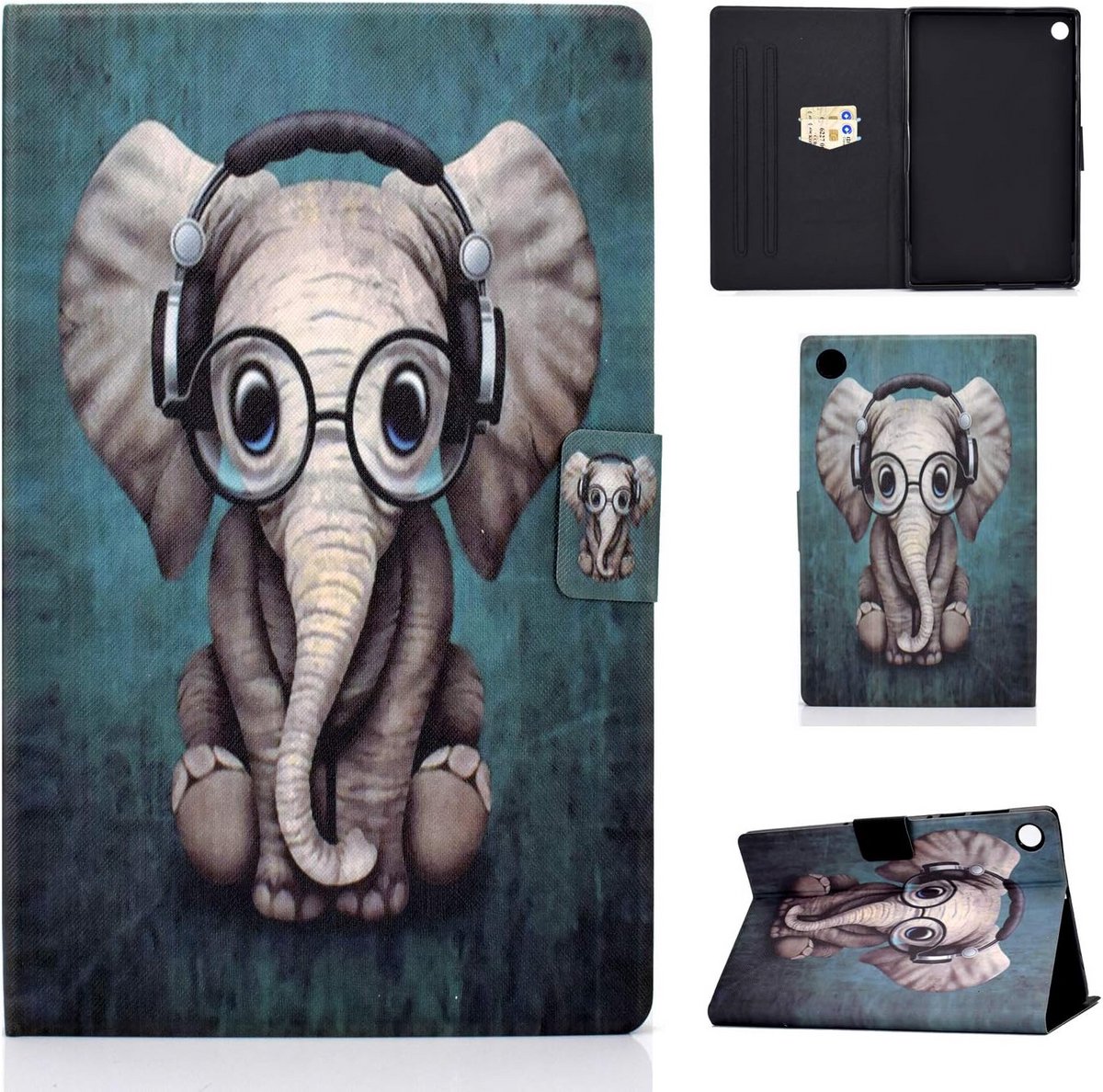 Universele Tablet Hoes voor 8 Inch Tablets met Standaard Functie - Beschermhoes