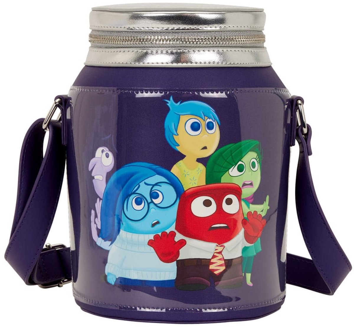 Loungefly Disney/Pixar by Loungefly Crossbody Inside Out 2 Figural Jar Bags