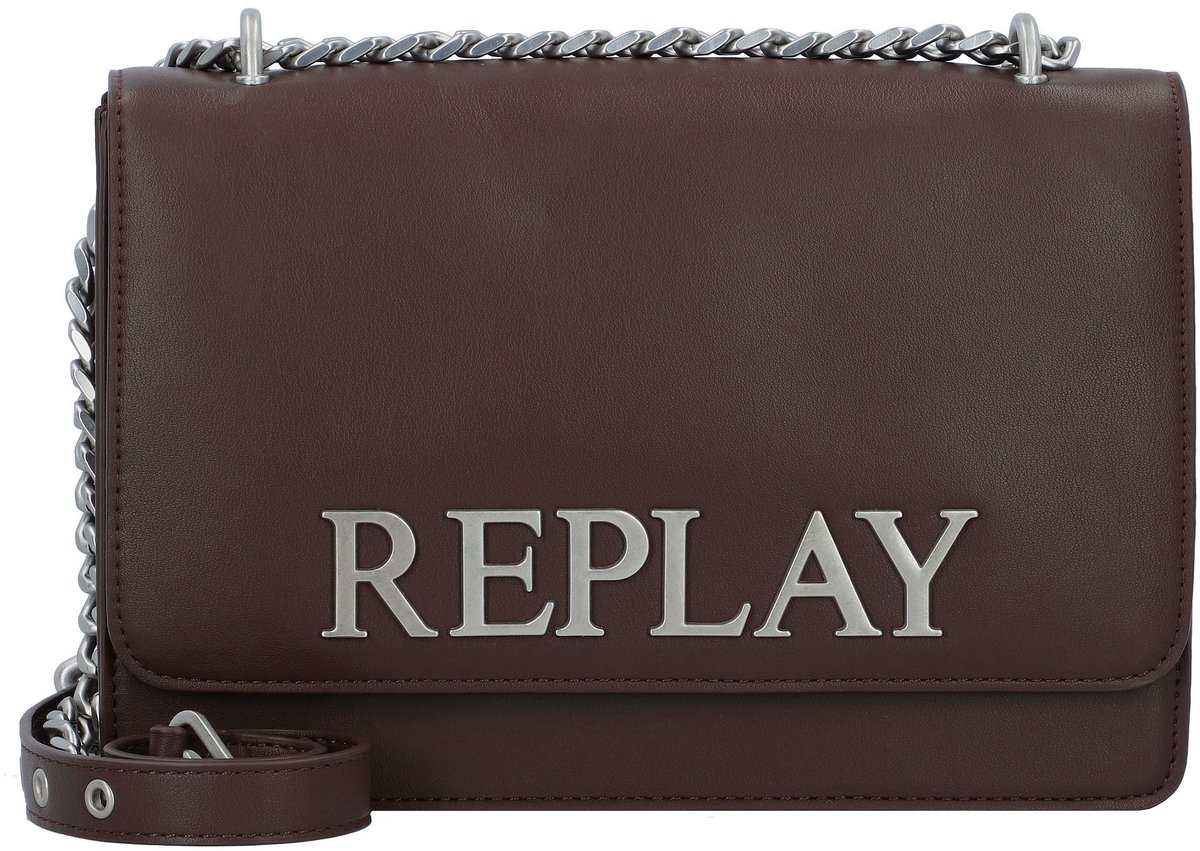 REPLAY Schoudertas Crossbody Bag Java Bruine