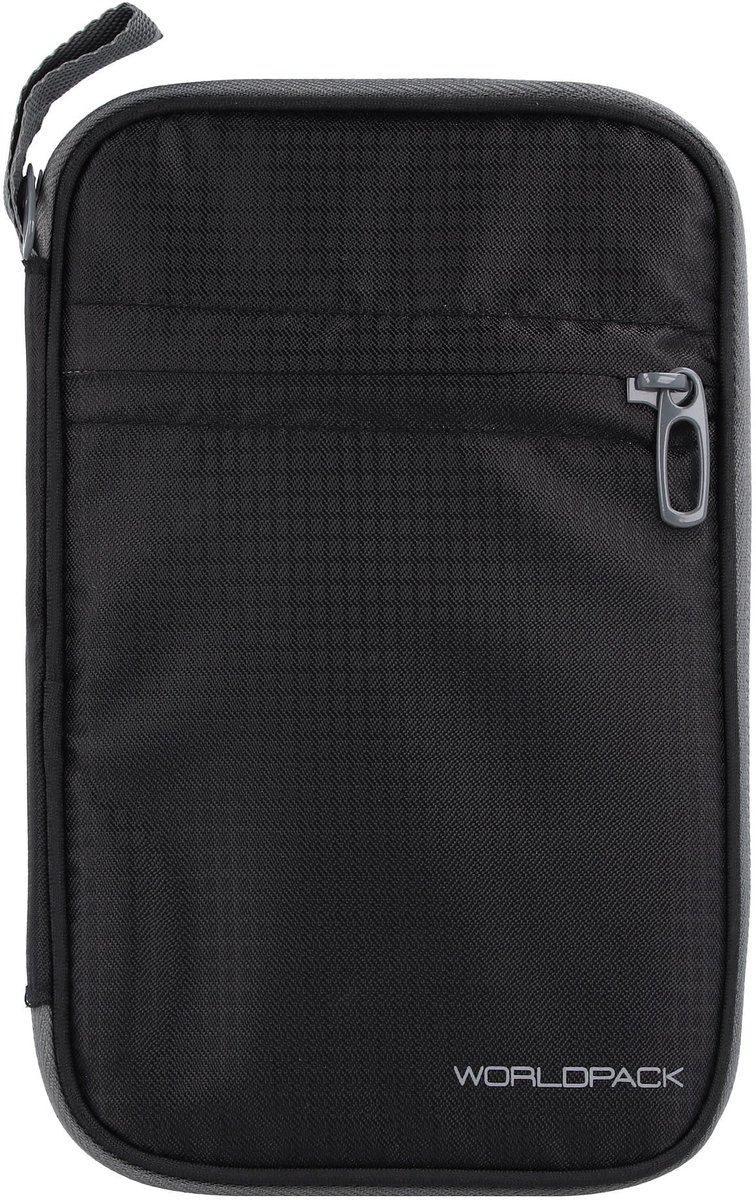 Worldpack Reiseaccessoires Paspoortkoffer 14 cm - dunkelgrau
