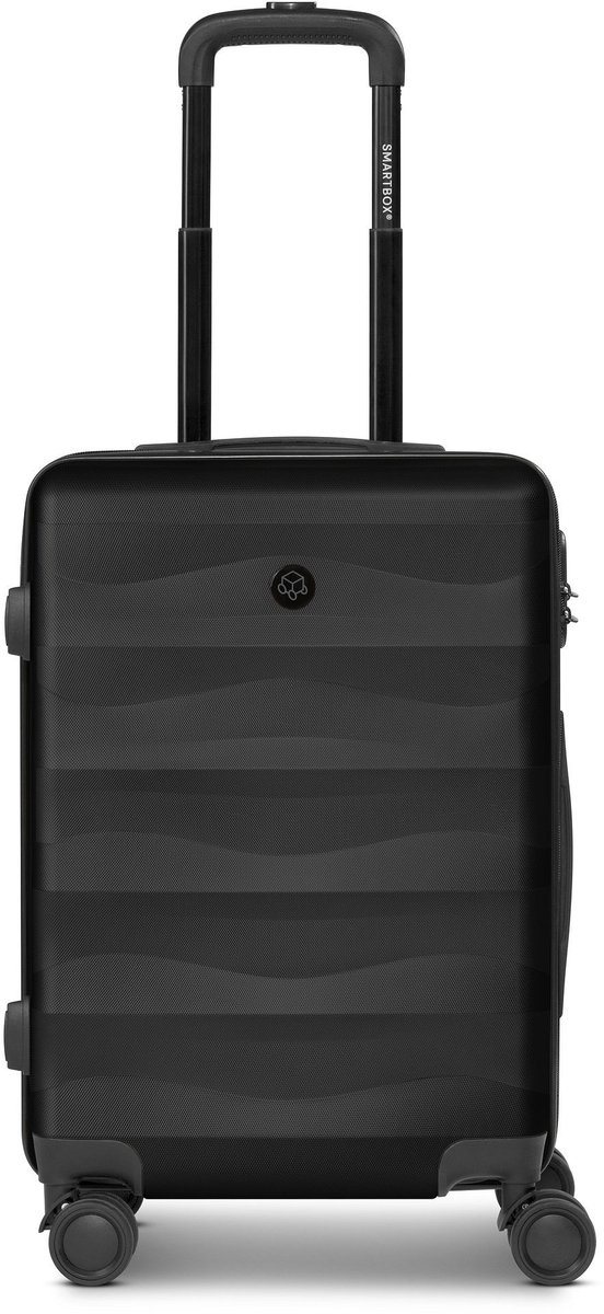 Smartbox Edition 03 4 wielen Cabinewagen 55 cm - Harde bagage - Combinatieslot - black