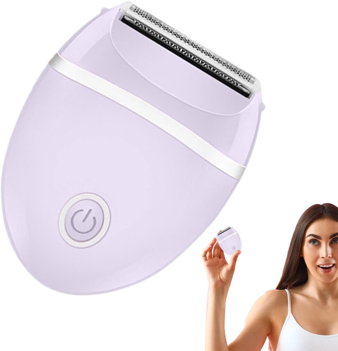 Elektrisch scheerapparaat voor dames, oplaadbaar ontharingsapparaat, gezichtsepilator voor vrouwen, dames bikinitrimmer, waterdicht scheerapparaat voor vrouwen, beenscheerapparaat, apparaat voor – foto 4