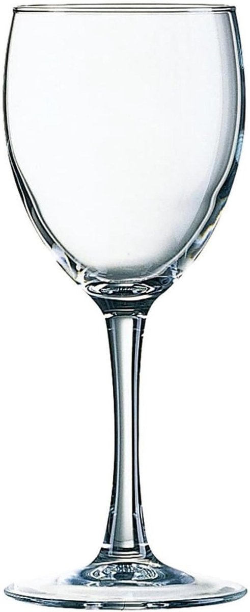 Arcoroc Princesa Waterglas 310 Ml - Set van 6 Zonder Vulstreep