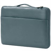 Lopoleis® Leren Laptoptas 14 inch – Luxe Laptophoes – Laptop sleeve – Geschikt voor Macbook Air & Pro – PU leer – 14 inch – Blauw