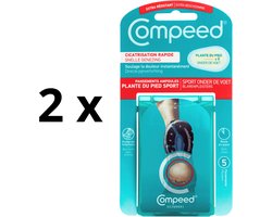 Compeed Onder Voet - 2 x 5 - Blarenpleisters - 10 stuks