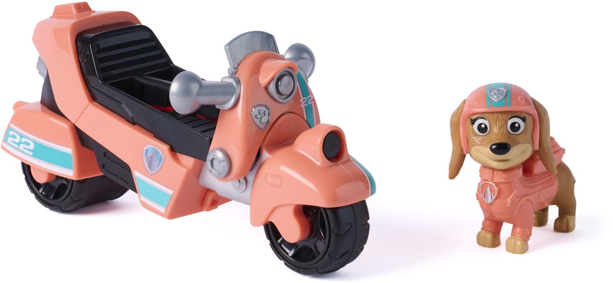PAW Patrol - Liberty Reddingsmotor - Speelgoedauto met speelfiguur - Speelgoedvoertuigen — afbeelding 4