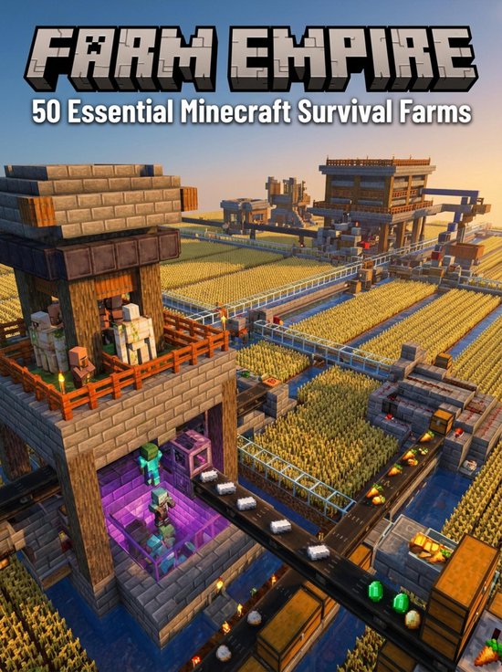 Farm Empire: 50 Essential Minecraft Survival Farms (ebook), Patrick ...