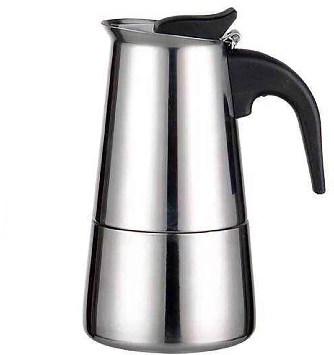 Unyqoos® Stijlvolle espressomaker van roestvrij staal voor 1