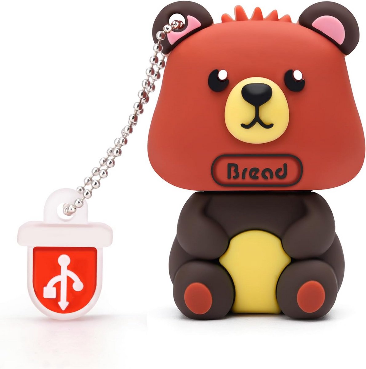 USB Stick 64GB Beer Vorm Geheugenstick Leuk Cadeau Data Opslag