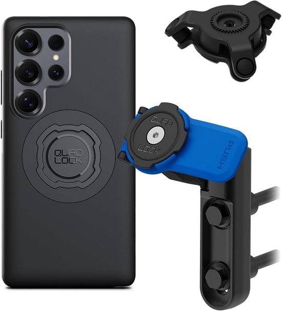 Hoco CA93 Universele Telefoonhouder voor Motor/Scooter/Fiets Zwart Hoco CA93 Universele Telefoonhouder voor Motor/Scooter/Fiets Zwart