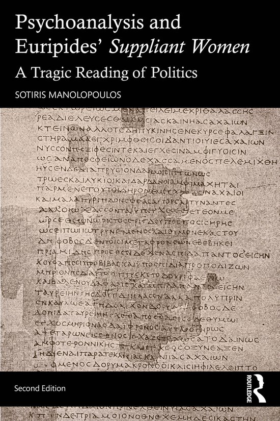 Psychoanalysis and Euripides' Suppliant Women - cover