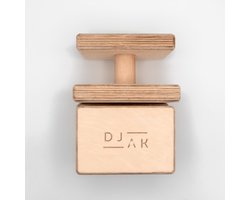 DJAK Handstand Cane Set - Rechthoekige Houten Steunen voor Balans & Kracht Training - Push Ups - Handstand - Core Training - Home Workouts - Opdruksteunen - Buikspieren