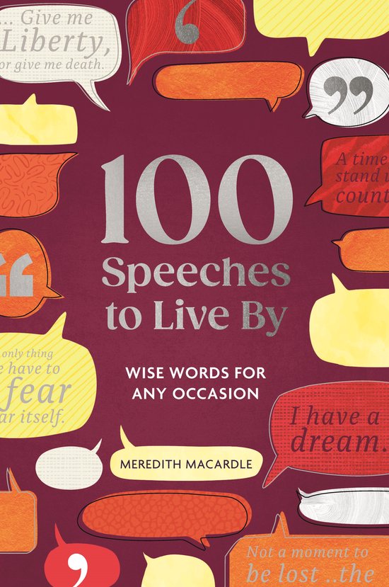 100 Things to Live By- 100 Speeches to Live By - cover