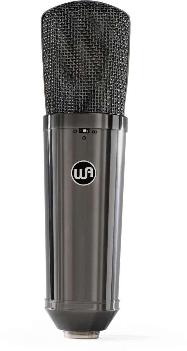 Warm Audio WA-87 R2 TS - Stereoset Multi-pattern Grootmembraan Condensator Studio microfoon - Titanium