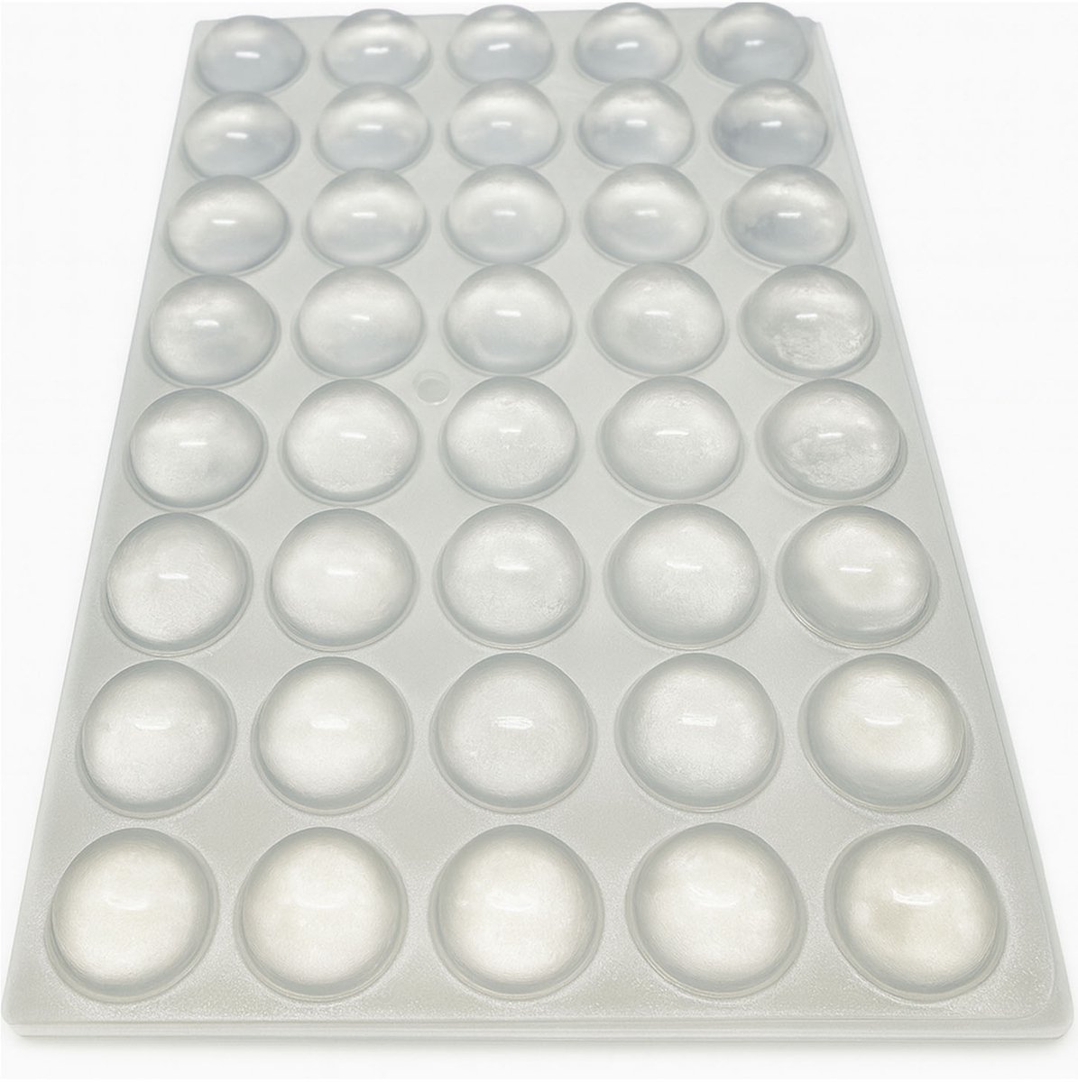 FSW-Products - Zelfklevende Stootdoppen Transparant - 40 Stuks - Deurbuffer - Ø13 mm - 7.5 mm dik - Deurstoppers voor Binnen en Buiten