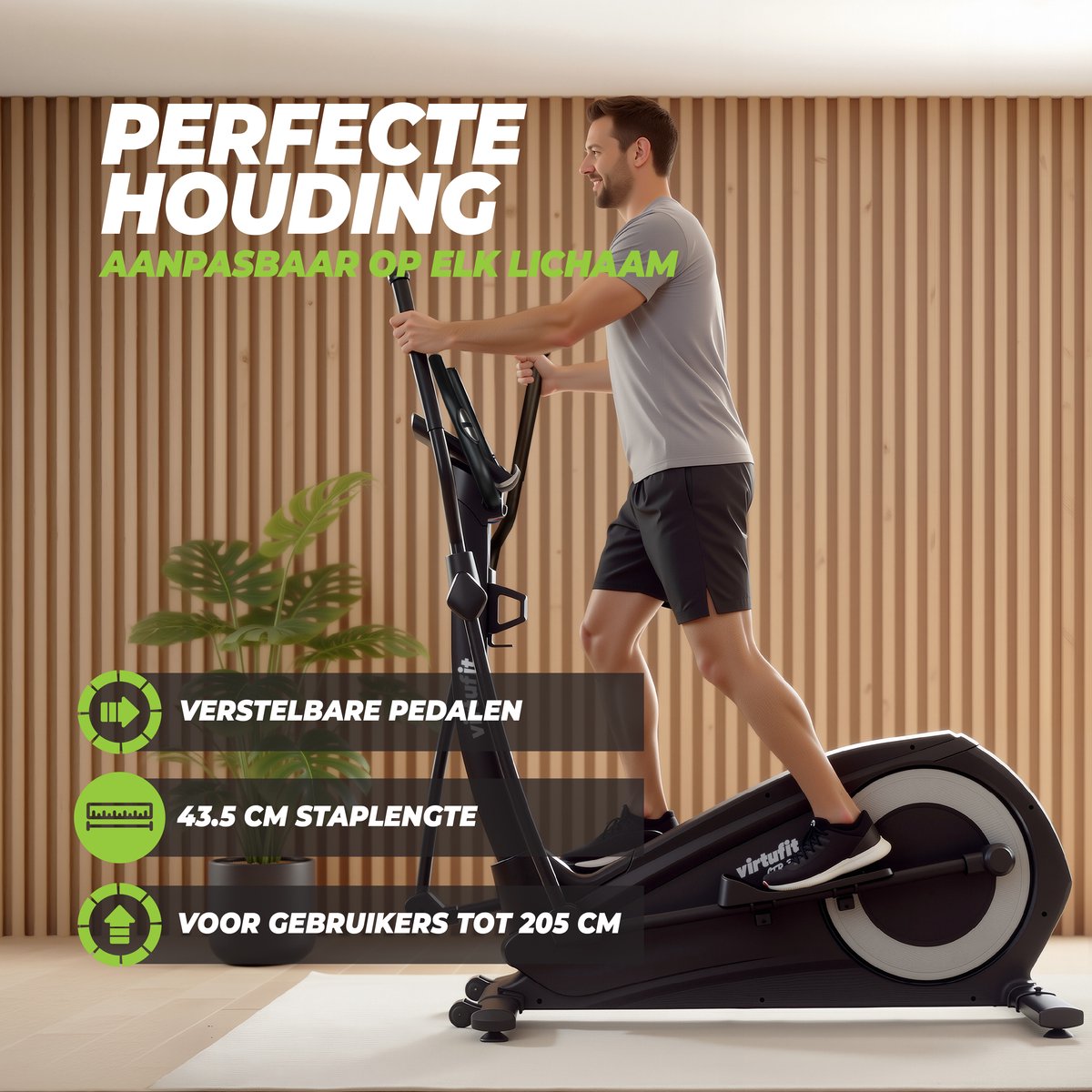VirtuFit CTR 3.0i Crosstrainer met 32 Programma's - afbeelding 2