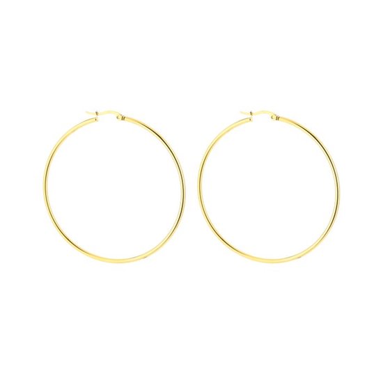 Bijoutheek Boucles d'oreilles Classique Rond Fin Or