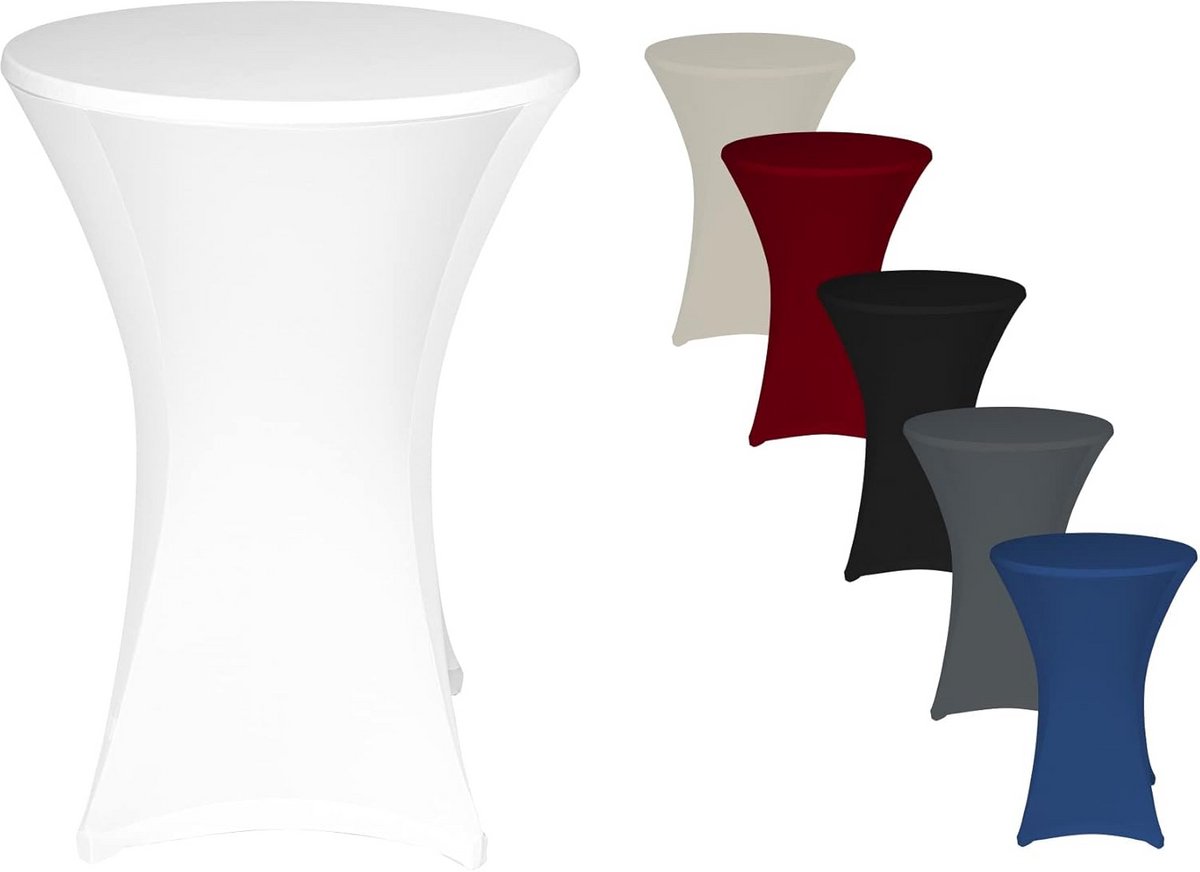Stretchy Tafelhoes voor Bartafel & Bistrotafel (70-77 cm Ø) - Premium Kwaliteit