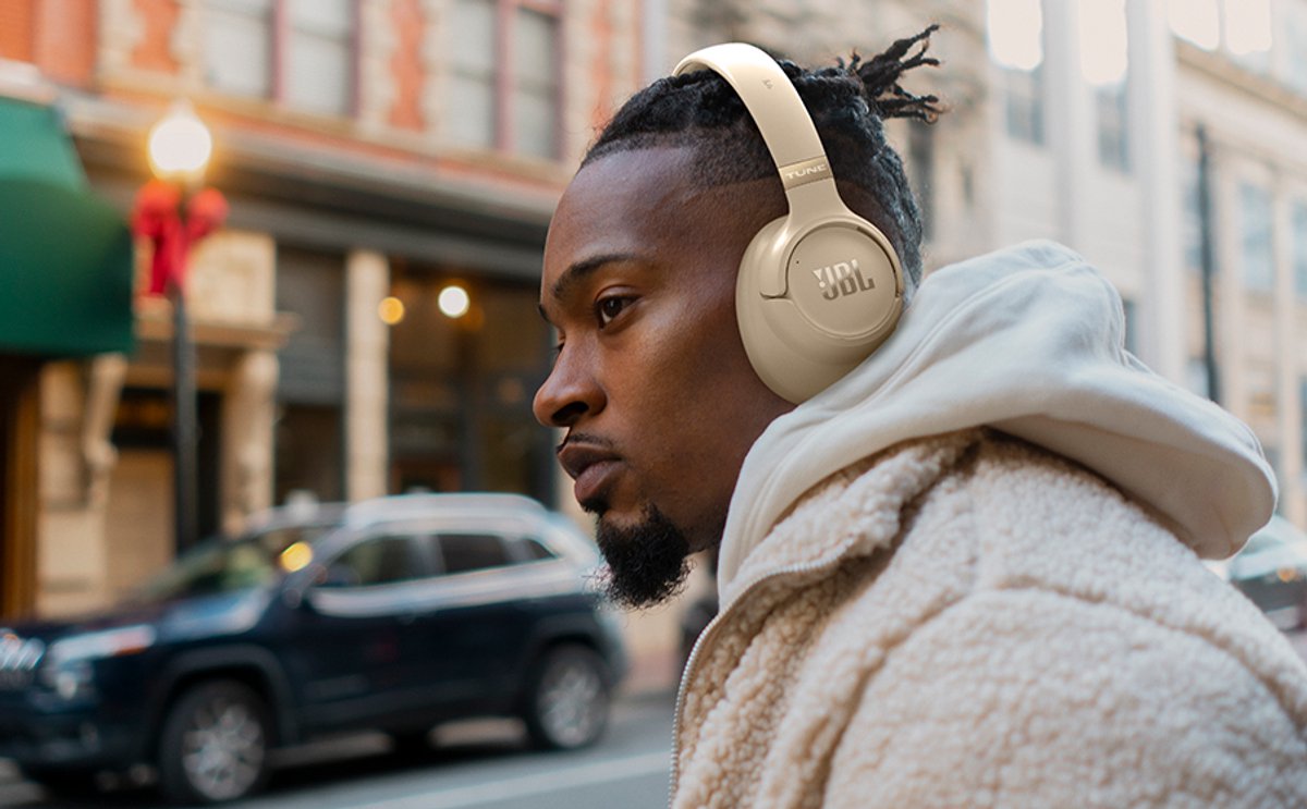 JBL Tune 780NC - Draadloze Noise Cancelling Koptelefoon - Bluetooth - Over-ear - 70 uur batterij - ANC - Mocha Mousse – foto 5