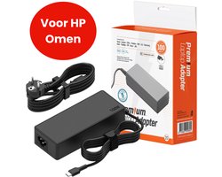 100W USB-C Laptop oplader voor HP OMEN Gaming laptops – Alle modellen vanaf 2019 – Kabel + Adapter