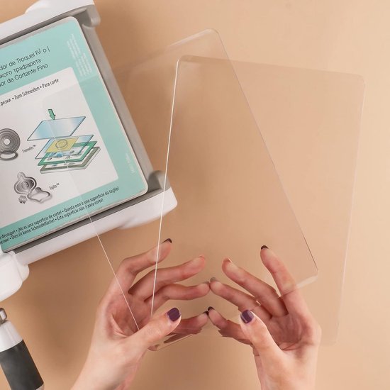 3-Delige Set Snijmatten en Dunne Matrijs Adapter voor Stansmachine - DIY Crafting — afbeelding 2