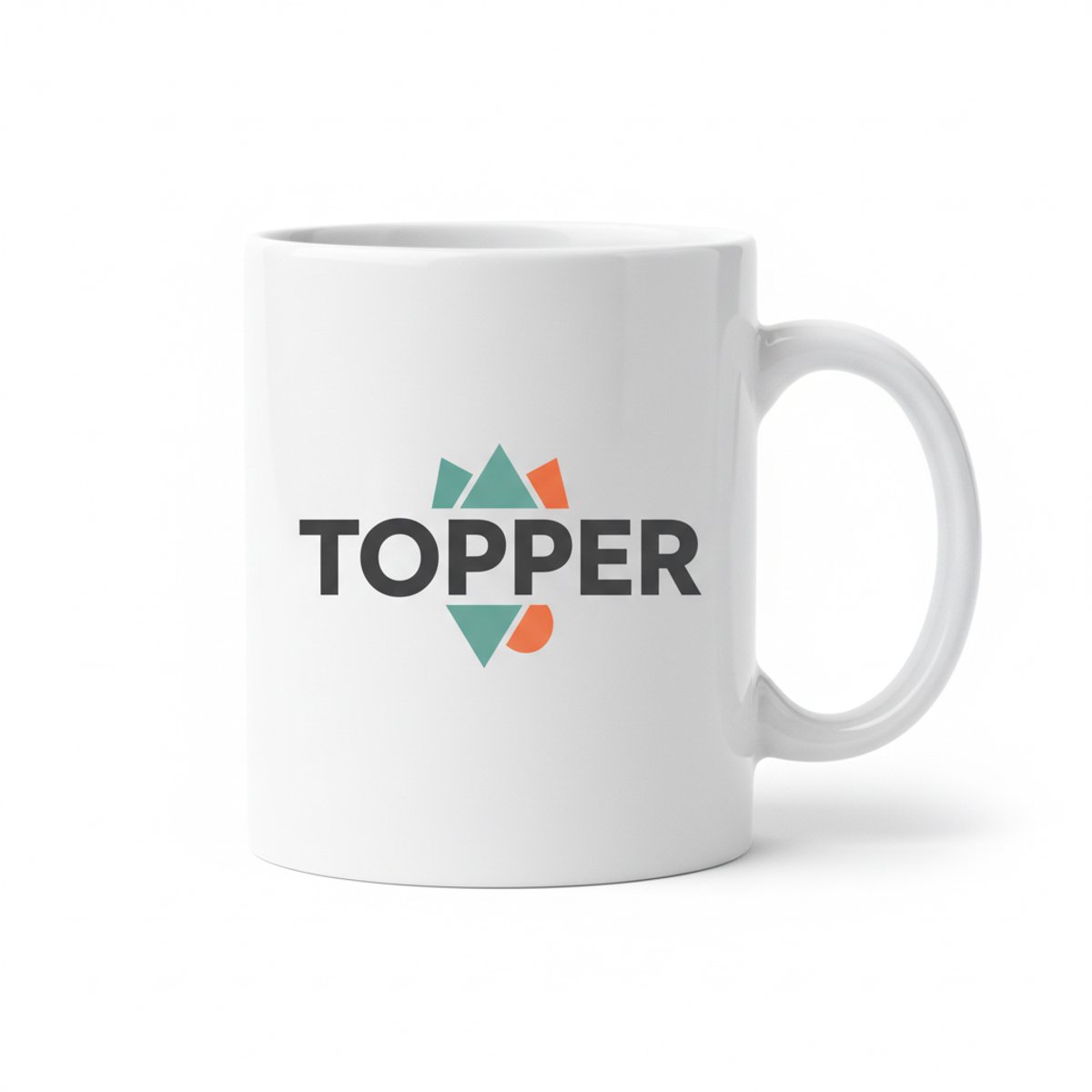 “Topper” Tekst Mok – Compliment & Waardering Cadeau – 330 ml Keramische Koffiemok