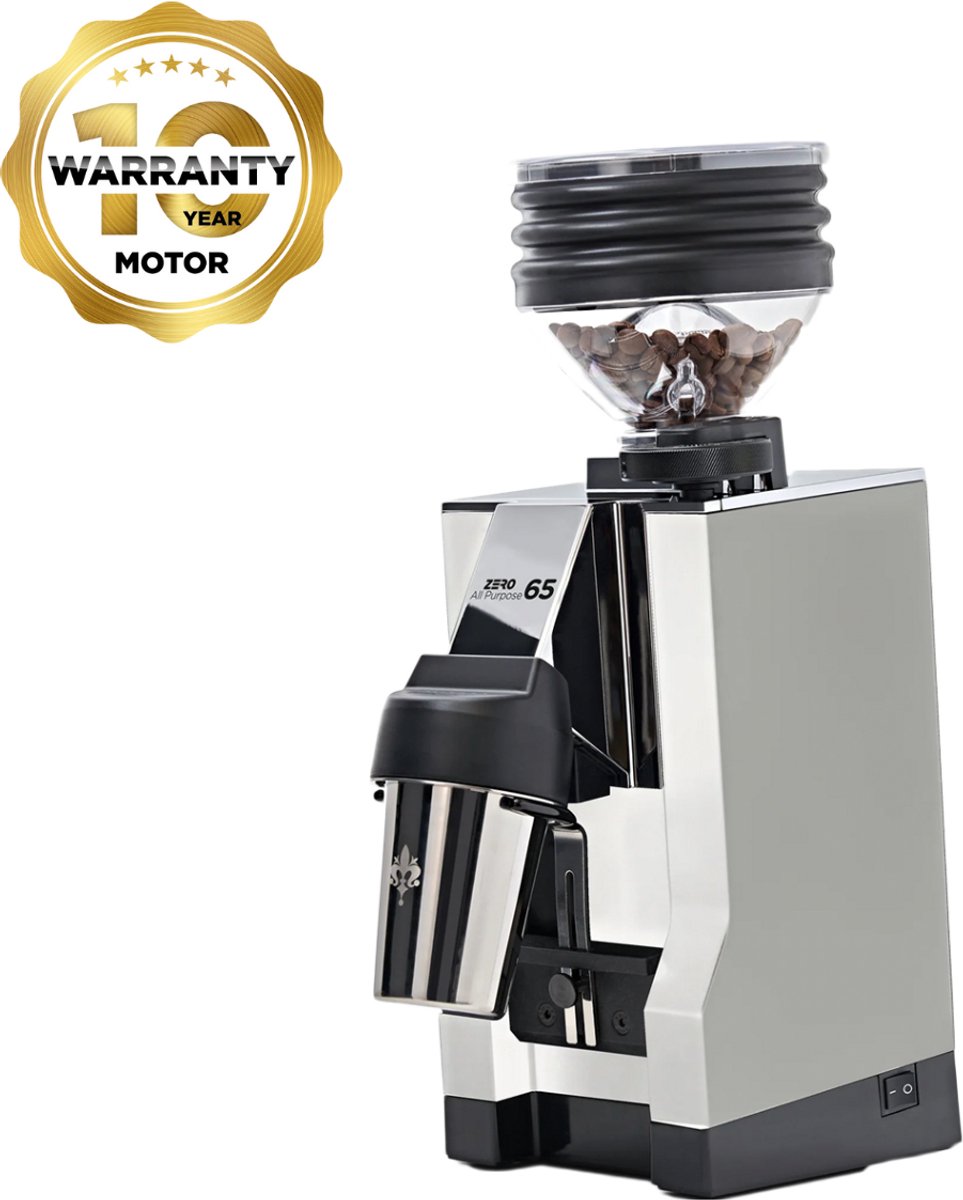 Eureka Mignon Zero 65 All Purpose Espresso Coffee Grinder - Matt White