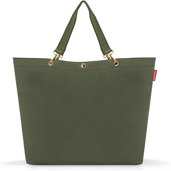 Grote Shopper XL Tas met Rits en Binnenvak - Waterafstotend Polyester