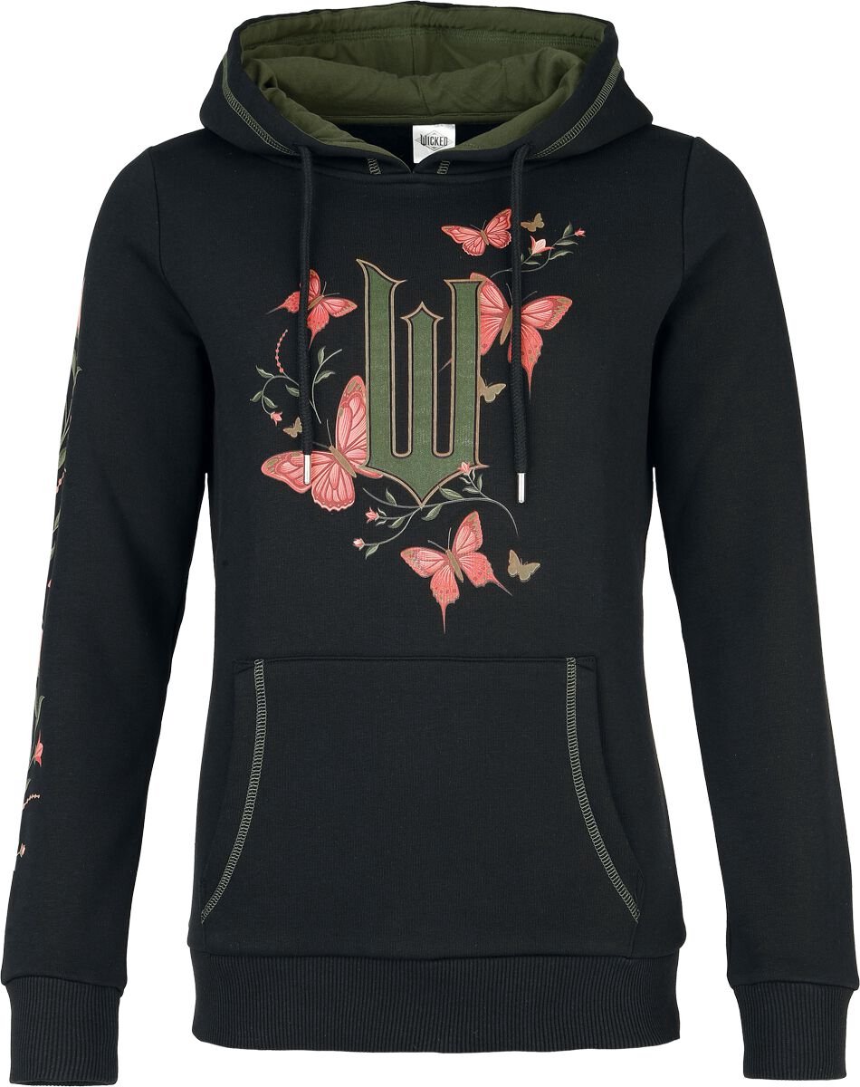Wicked Enchanted Elements Dames Trui met capuchon - zwart - XXL