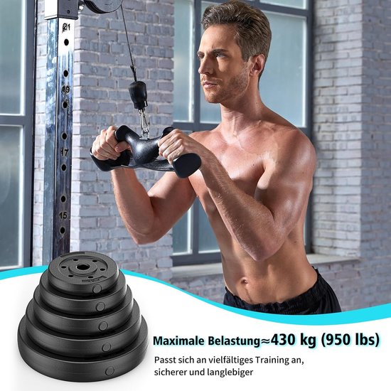 Barre de traction LAT avec accessoires de traction LAT entièrement