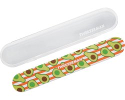 Tweezerman Studio Line Avocado Print Filemate Nagelvijl – Compacte en Stijlvolle Nagelvijl Met Beschermhoes – Perfect Voor Onderweg – Voor Sterke, Gladde Nagels – Herbruikbaar en Duurzaam – Must-Have Beauty Tool Voor In Je Tas of Reisetui
