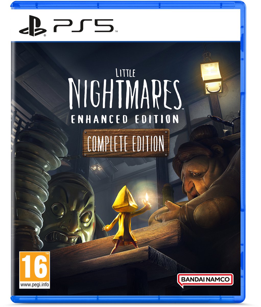 BANDAI NAMCO Entertainment Little Nightmares Enhanced Edition Complete Edition (PlayStation 5) Compleet Duits, Engels, Spaans, Frans, Italiaans, Japans, Koreaans, Portugees, Russisch