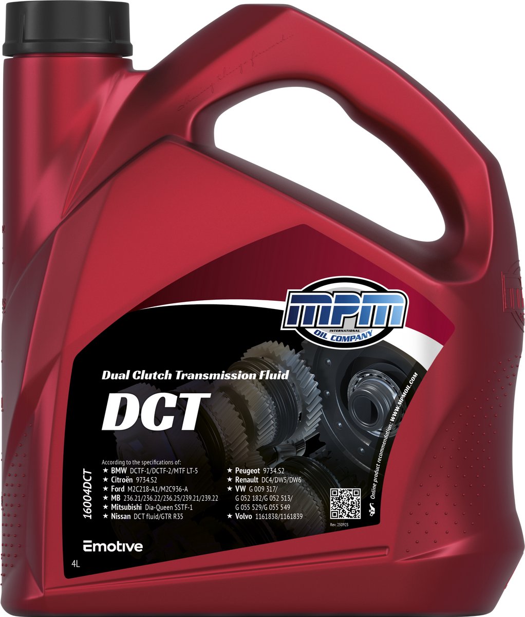 MPM Dubble clutch transmissie olie - 4 liter - 16004DCT