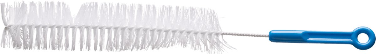 MultiMotion - Urinaalborstel met blauw handvat - Flexibel- urinaal borstel - urinefles borstel - flesborstel