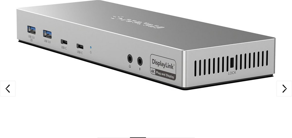 Prokord Workplace Metal Dockingstation USB-C 5K Dual 100W PD USB-C