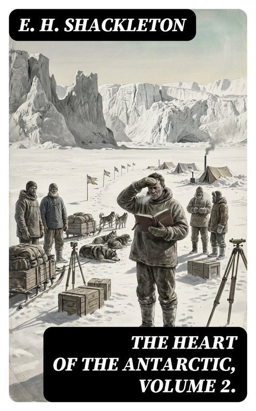 The Heart of the Antarctic, Volume 2. - cover