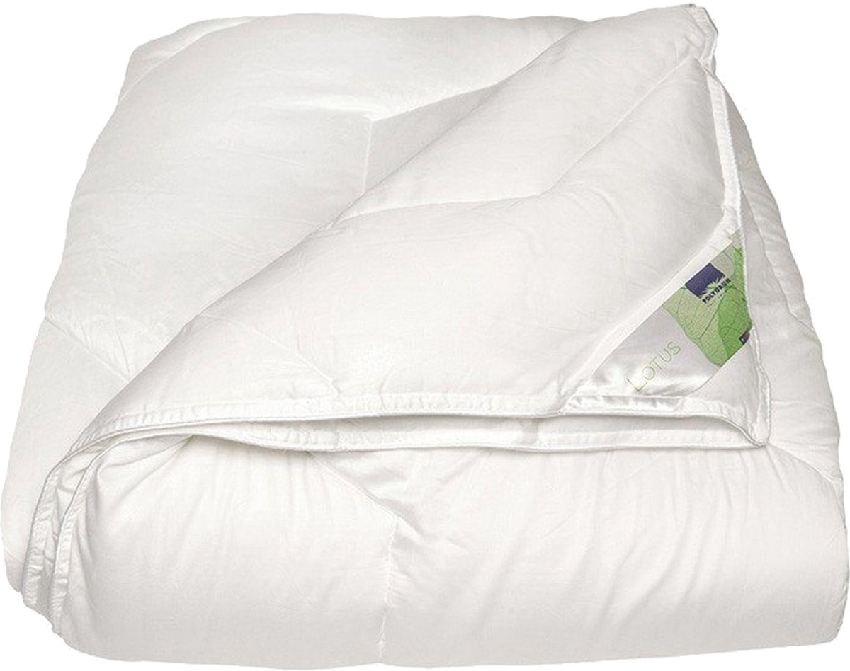 Polydaun Lotus dekbed - 4-seizoenen - vochtregulerend - Lyocell tijk - vulling 3D-Polarsoft Plus® + viscose - 240x200 cm - wit