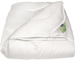 Polydaun Lotus dekbed - 4-seizoenen - vochtregulerend - Lyocell tijk - vulling 3D-Polarsoft Plus® + viscose - 240x200 cm - wit