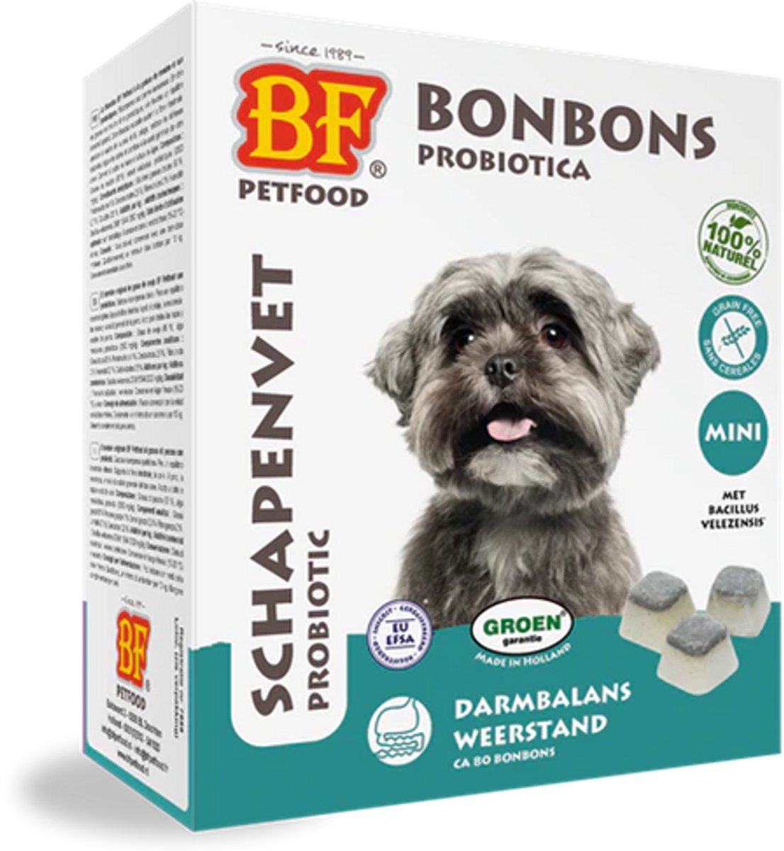 BF perfood Bonbons probiotica schapenvet mini