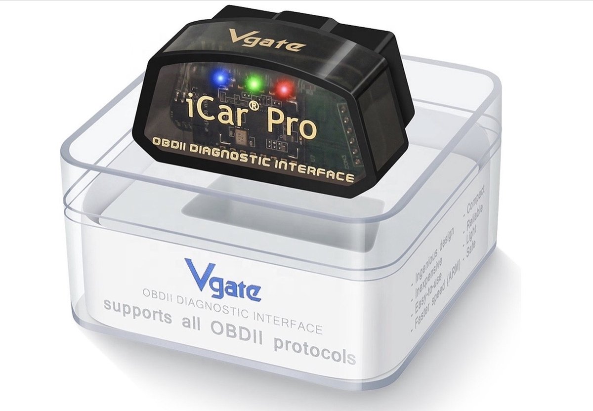 medj-Vgate iCar Pro ELM327 OBD2 WiFi Interface thumbnail 4