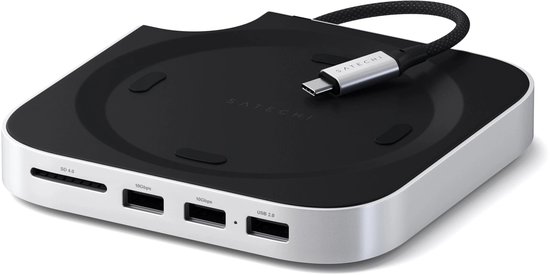 Đế Để Bàn Cho Mac mini M4 / M4 Pro 2024, Giá Đỡ Tản Nhiệt Kim Loại Gắn