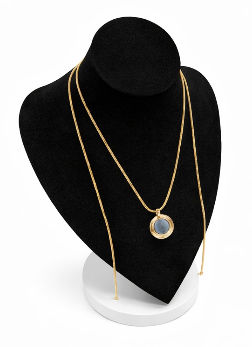 Fashionclip - Magneet ketting - Goud-Rond - Hanger - Verstelbaar
