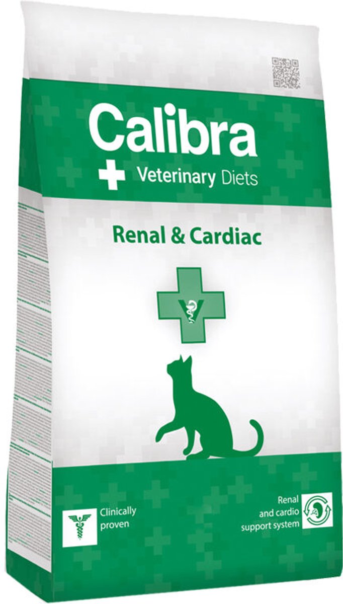 Calibra Cat Veterinary Diets - Renal & Cardiac - 5 kg